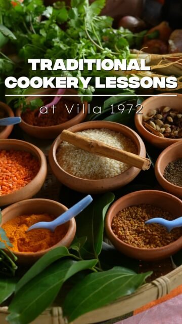 Discover the heart of Sri Lankan cuisine at Villa 1972 🍃
Join our traditional cookery lessons, where guests learn authentic Sri Lankan recipes using time-honored cooking methods. From fresh local ingredients to rich island flavors, prepare your own Sri Lankan meal and enjoy the experience like a local.

Cook • Learn • Taste • Enjoy 🇱🇰
📍 Villa 1972 | Authentic Sri Lankan Cooking Experience

#villa1972 #cookerylesson #srilankanfood #thingstodoinsrilanka #traditionalcooking
