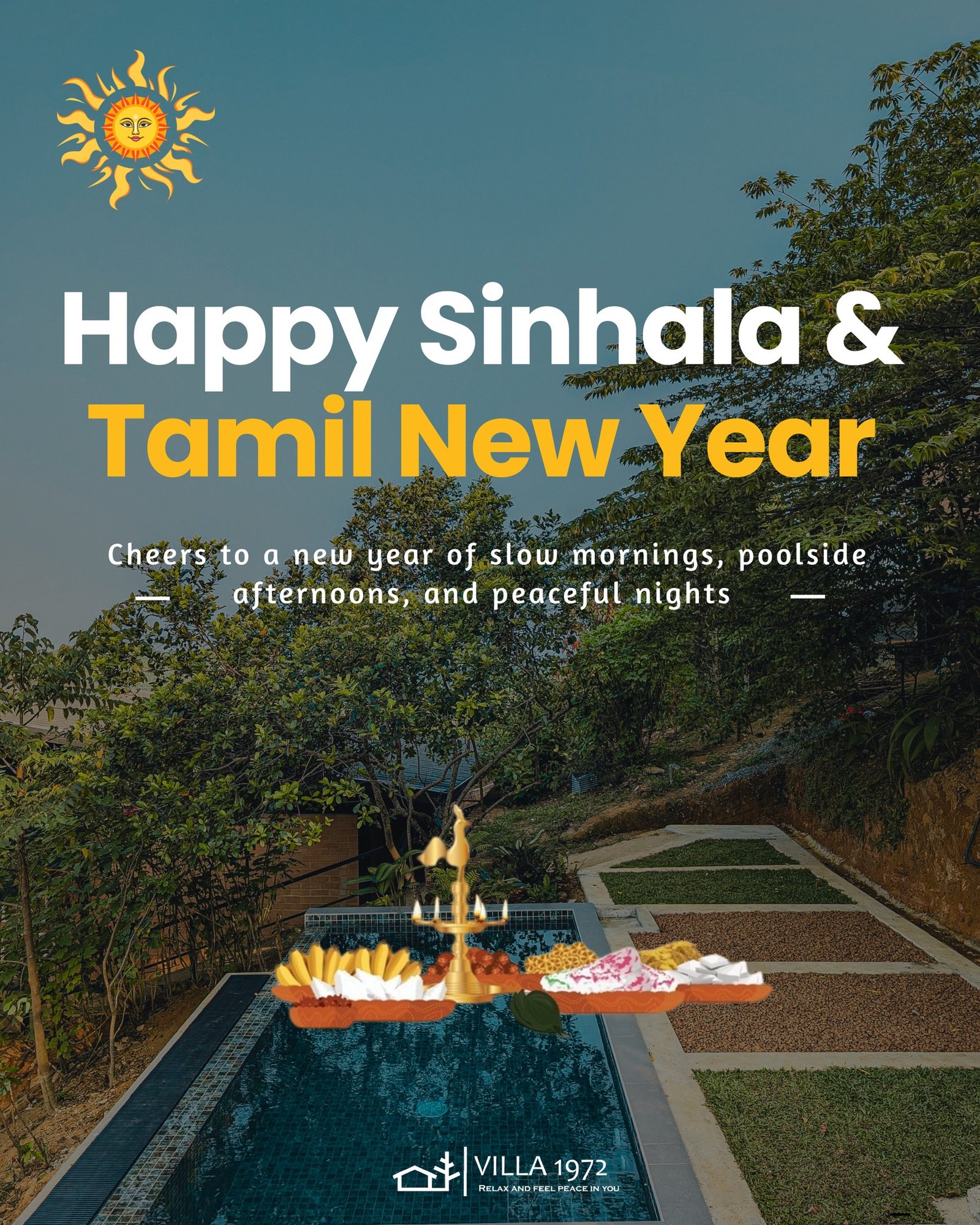 May your year be filled with peaceful escapes, golden sunsets, and unforgettable stays by the pool 🙏🌞🇱🇰

 #villa1972 #sinhalaandtamilnewyear ##travelsrilanka