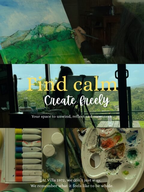 Find calm. Create freely. 🎨🍃